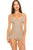 Ladies microfiber/mesh shaping bodysuit