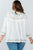 Ladies fashion plus size embroidery flower tassel cardigan
