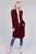 Ladies fashion plus size long sleeve open front w/pocket brushed hacci cardigan