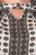 Ladies fashion plus size boho swing mix print tunic top