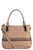 Designer braided accent tote bag