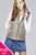 Ladies fashion plus size quilted padding vest