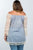 Ladies fashion plus size boho off the shoulder tassel top
