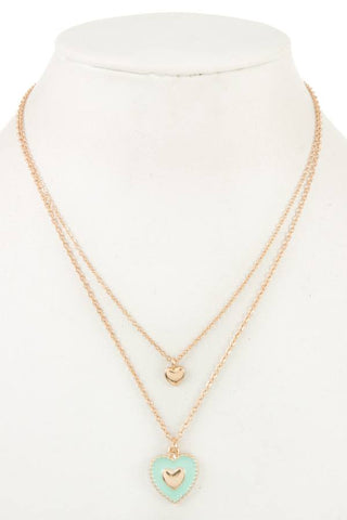 Heart pendant necklace