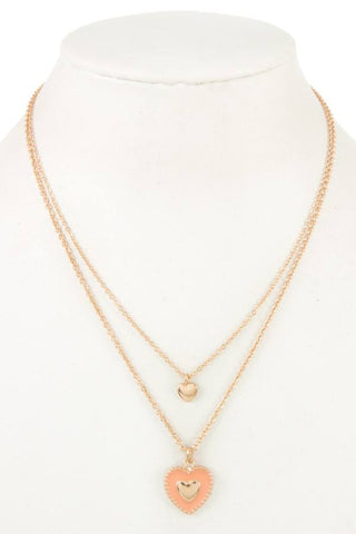 Heart pendant necklace