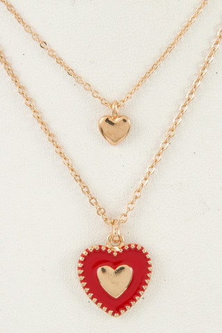 Heart pendant necklace