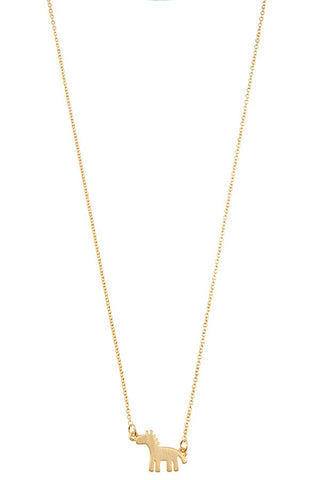 Horse pendant necklace