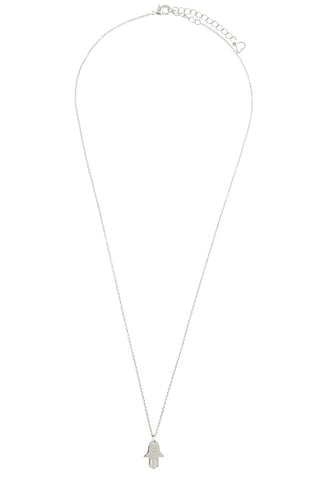 Hand pendant necklace