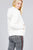 Ladies fashion plus size hoodie side pocket faux fur zip-up jacket