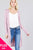 Ladies fashion plus size long sleeve open front side slit tunic length rayon spandex rib cardigan