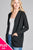 Ladies fashion plus size long dolmen sleeve open front w/pocket sweater cardigan