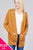 Ladies fashion plus size long dolmen sleeve open front w/pocket sweater cardigan
