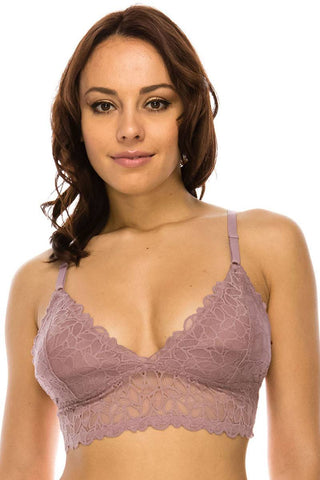 Lace and strappy racer back style