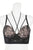 Multi-way strap long line lace bra w/underwire