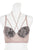 Multi-way strap long line lace bra w/underwire