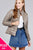 Ladies fashion plus size long sleeve quilted padding jacket