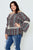 Ladies fashion plus size boho plus size multi tassel tie off the shoulder top
