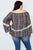 Ladies fashion plus size boho plus size multi tassel tie off the shoulder top