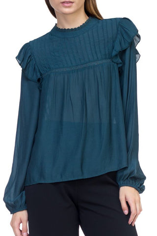 Long sleeve mock neck shirt - merchandiserus2