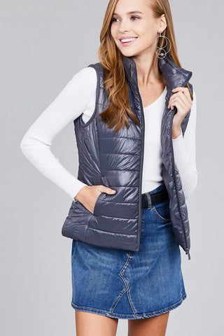 Quilted padding vest - merchandiserus2