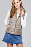 Quilted padding vest - merchandiserus2