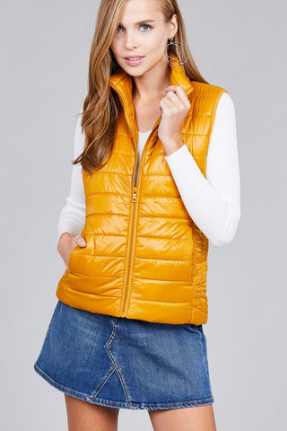 Quilted padding vest - merchandiserus2