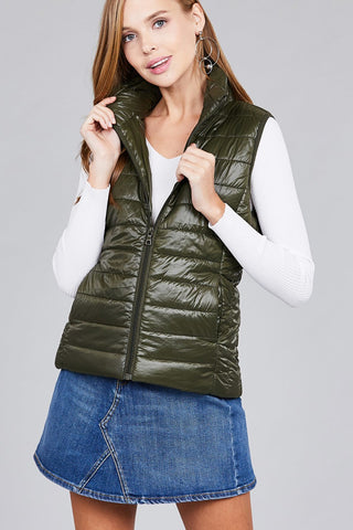 Quilted padding vest - merchandiserus2