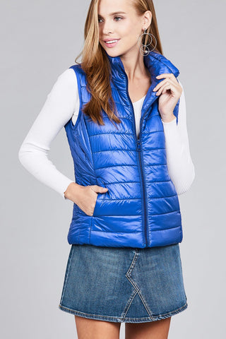 Quilted padding vest - merchandiserus2