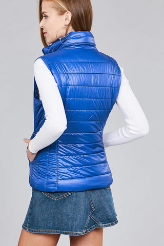 Quilted padding vest - merchandiserus2