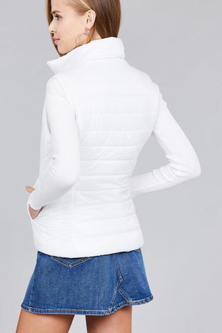 Quilted padding vest - merchandiserus2