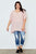 Plus size drop shoulder top