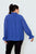 Plus size high neck ruffle long sleeve top