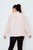 Plus size high neck ruffle long sleeve top