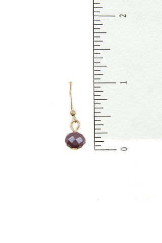 Elongated teardrop fringe pendant necklace set