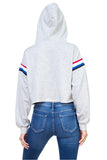 Crop hood shirts