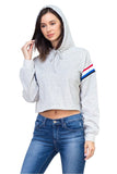 Crop hood shirts