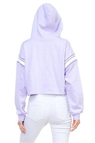 Crop hood shirts