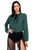Ruffle mock pussycat bow shirt