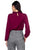 Ruffle mock pussycat bow shirt