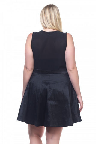 Sleeveless Flare Dress