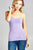 Cropped Cami Tank W/ Adjustable Spaghetti Straps