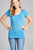 Basic Short Sleeve Scoop-neck Tee