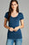 Basic Short Sleeve Scoop-neck Tee