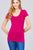 Basic Short Sleeve Scoop-neck Tee