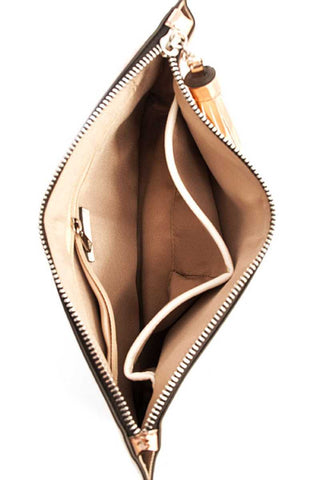 Princess Re Flexion Two Color Clutch Bag