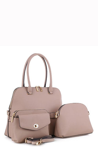 Designer 3 In 1 Tote Bag Set