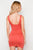 Rust Sleeveless Tank Mini Basic Dress