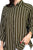 Stripe Snap Button Down Shirt