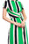 Stripe Twist Front Dress
