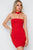 Bodycon Choker Neck Mini Dress